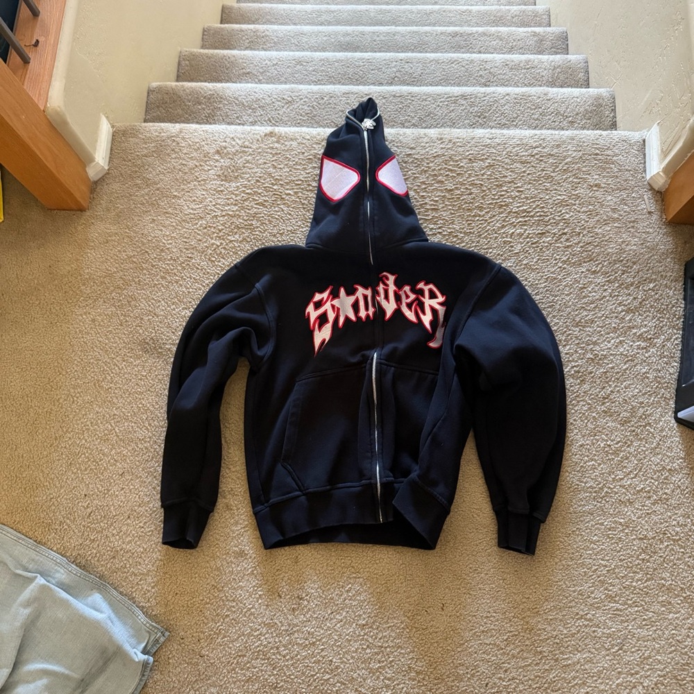 Black and Red Spider-Man Hoodie